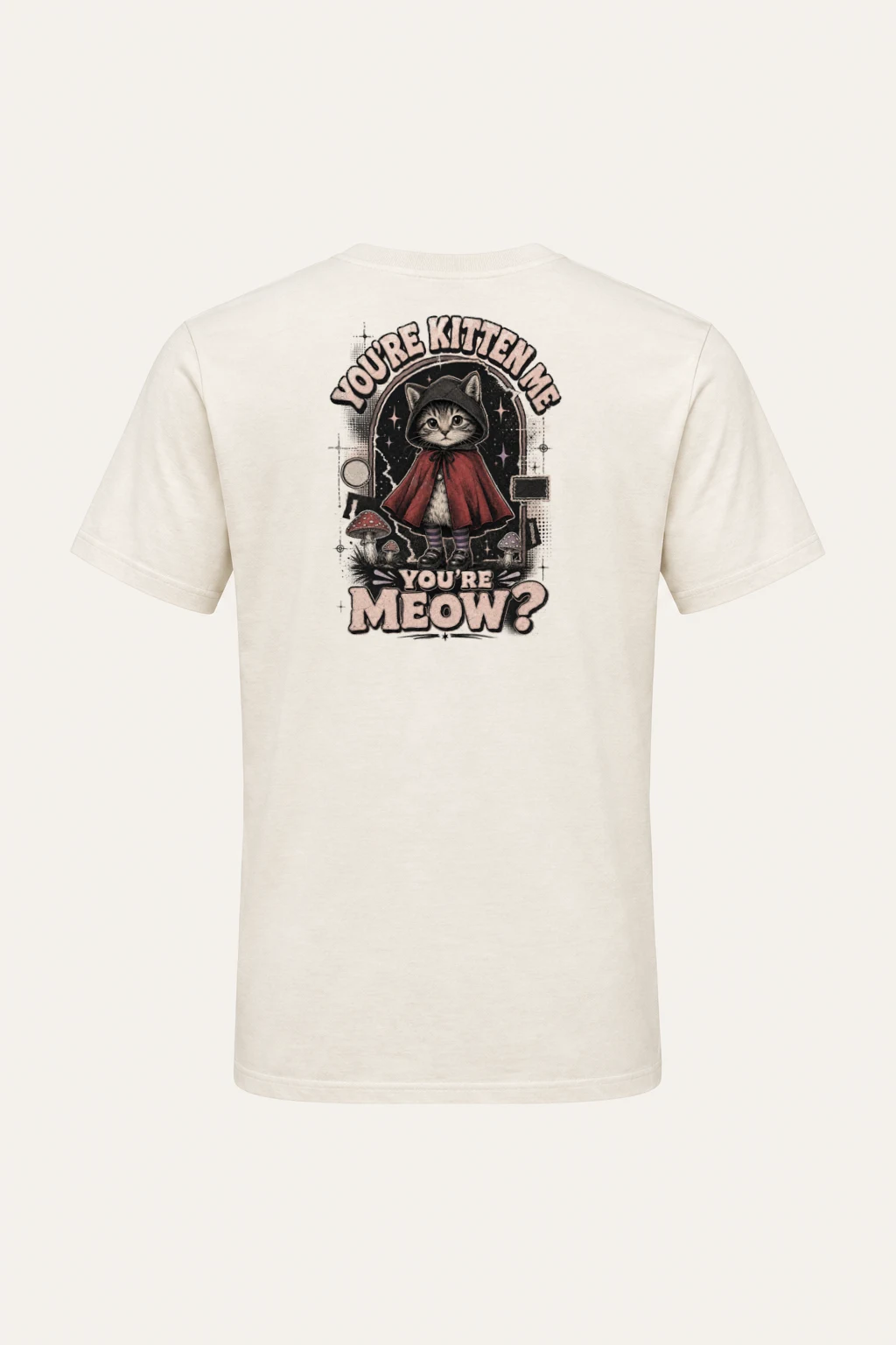 "You're Kitten Me" Heavyweight Unisex Crewneck T-shirt | Gildan 5000