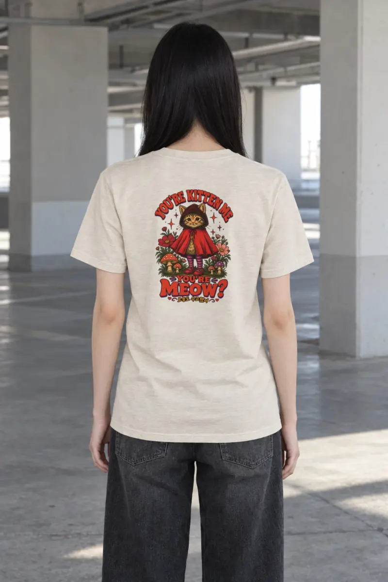 "You're Kitten Meow" Heavyweight Unisex Crewneck T-shirt