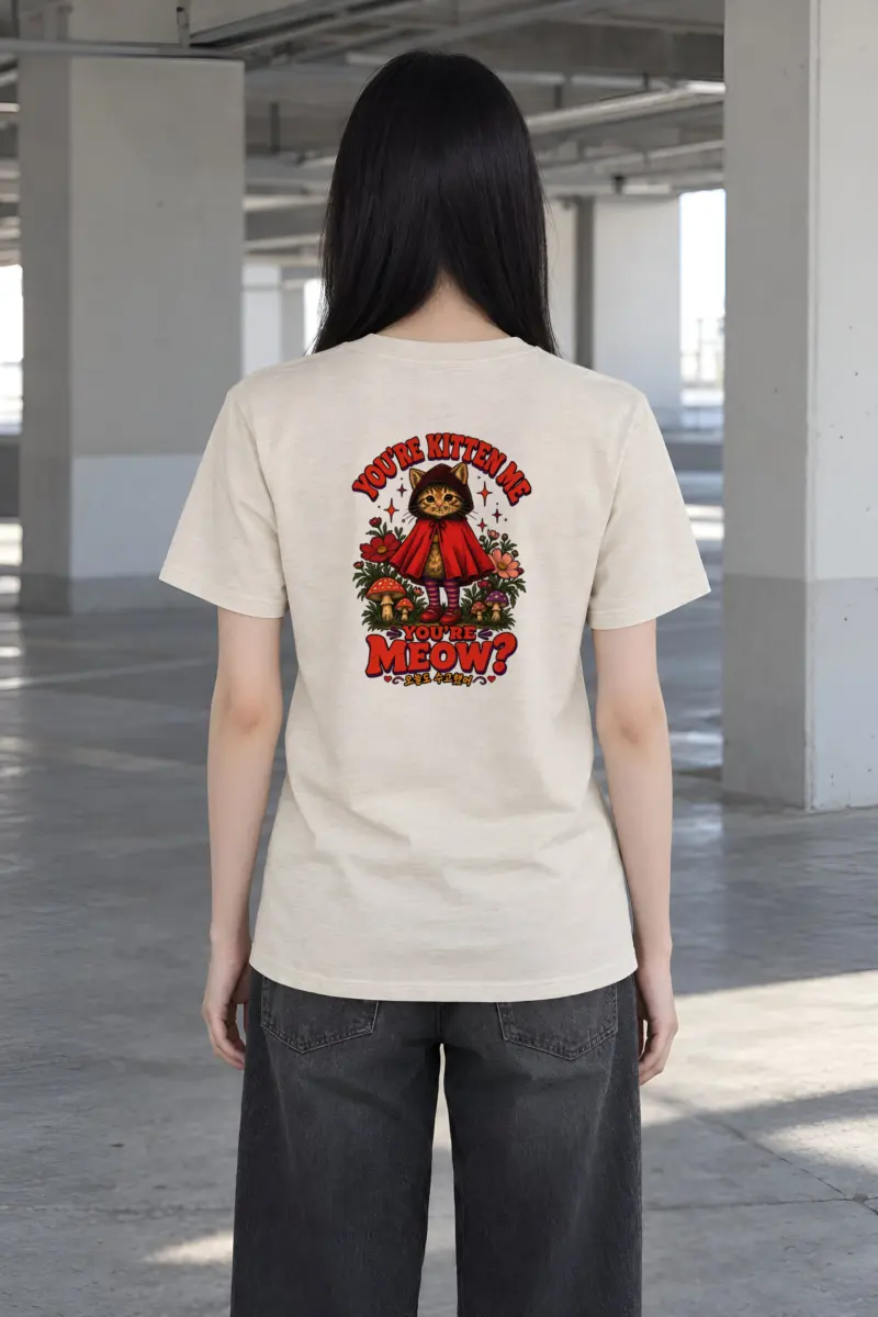 "You're Kitten Meow" Heavyweight Unisex Crewneck T-shirt