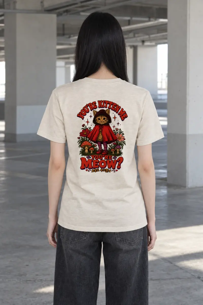"You're Kitten Meow" Heavyweight Unisex Crewneck T-shirt