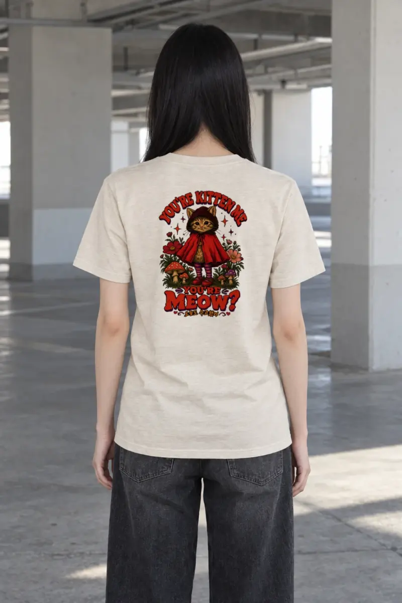 "You're Kitten Meow" Heavyweight Unisex Crewneck T-shirt