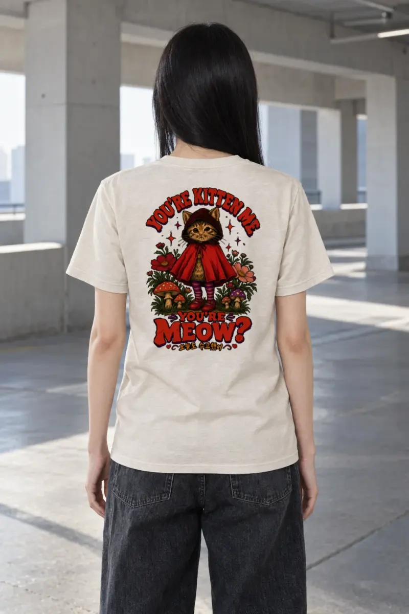 "You're Kitten Meow" Heavyweight Unisex Crewneck T-shirt