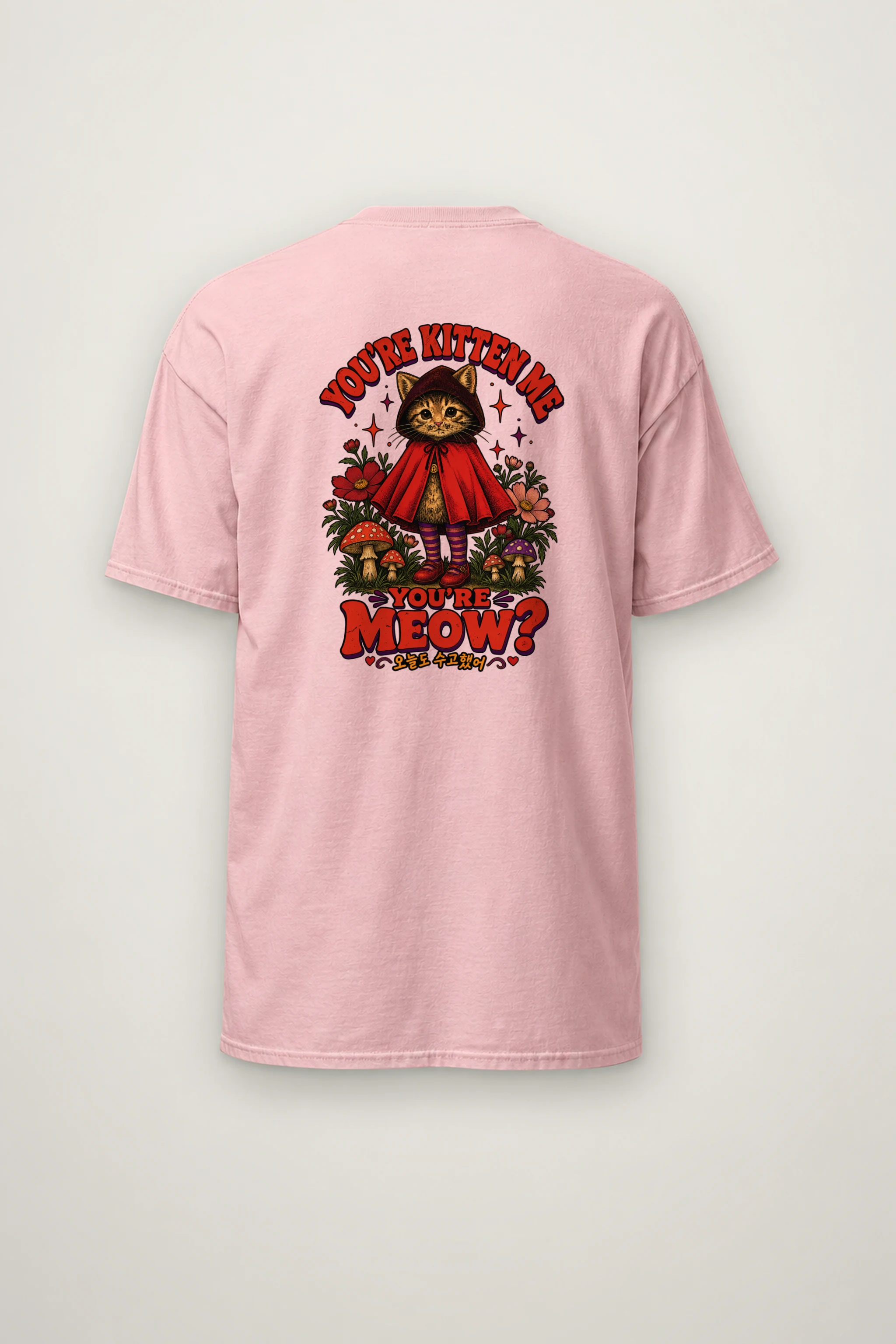 "You're Kitten Meow" Heavyweight Unisex Crewneck T-shirt