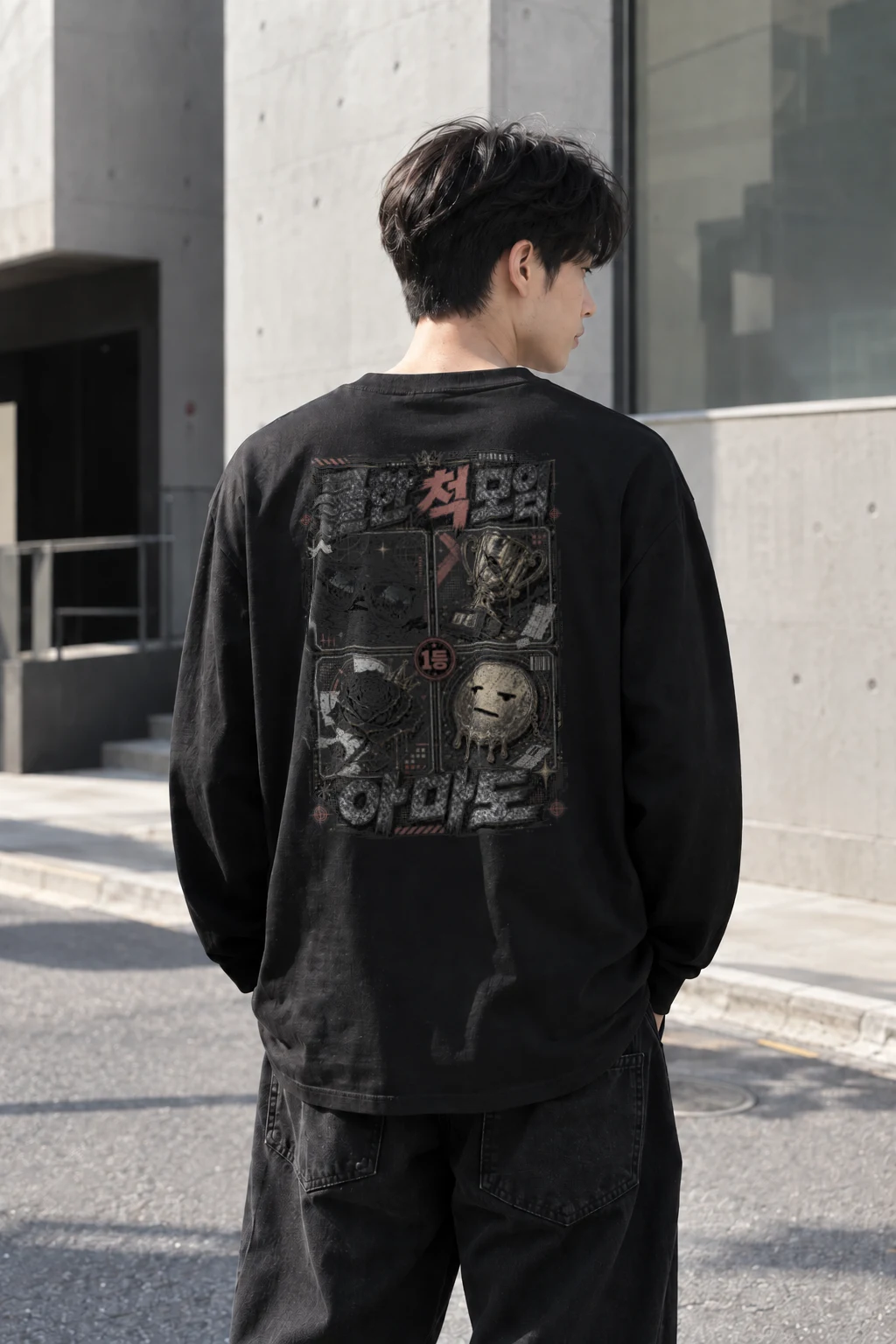 "Youthful Adults No. 1" Unisex Longsleeve T-shirt | Gildan 2400