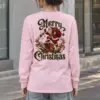 "Yuletide Rooftop Ride" Unisex Longsleeve T-shirt | Gildan 2400