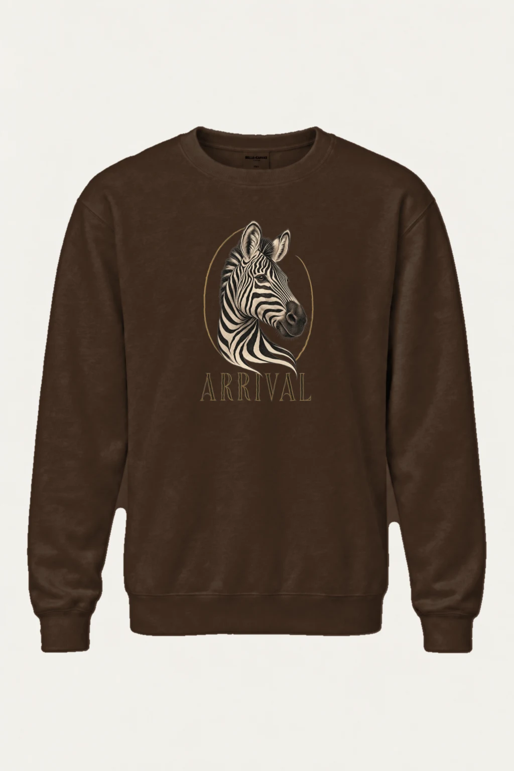 "Zebra Arrival" Heavy Blend Unisex Crewneck Sweatshirt | Gildan 18000
