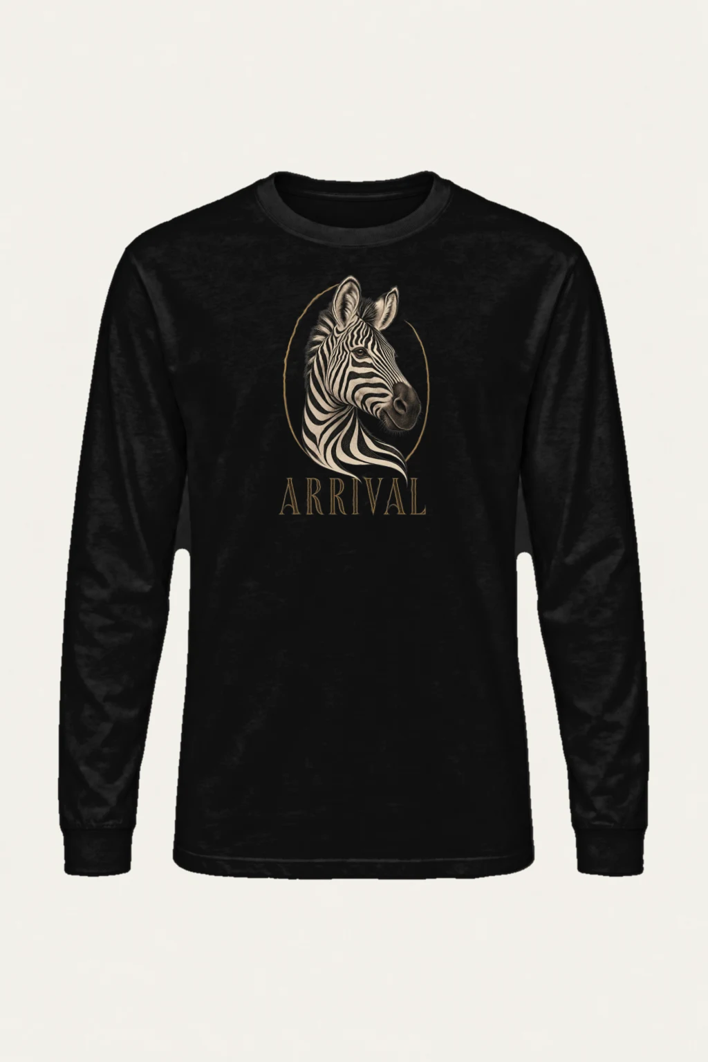 "Zebra Arrival" Unisex Longsleeve T-shirt | Gildan 2400