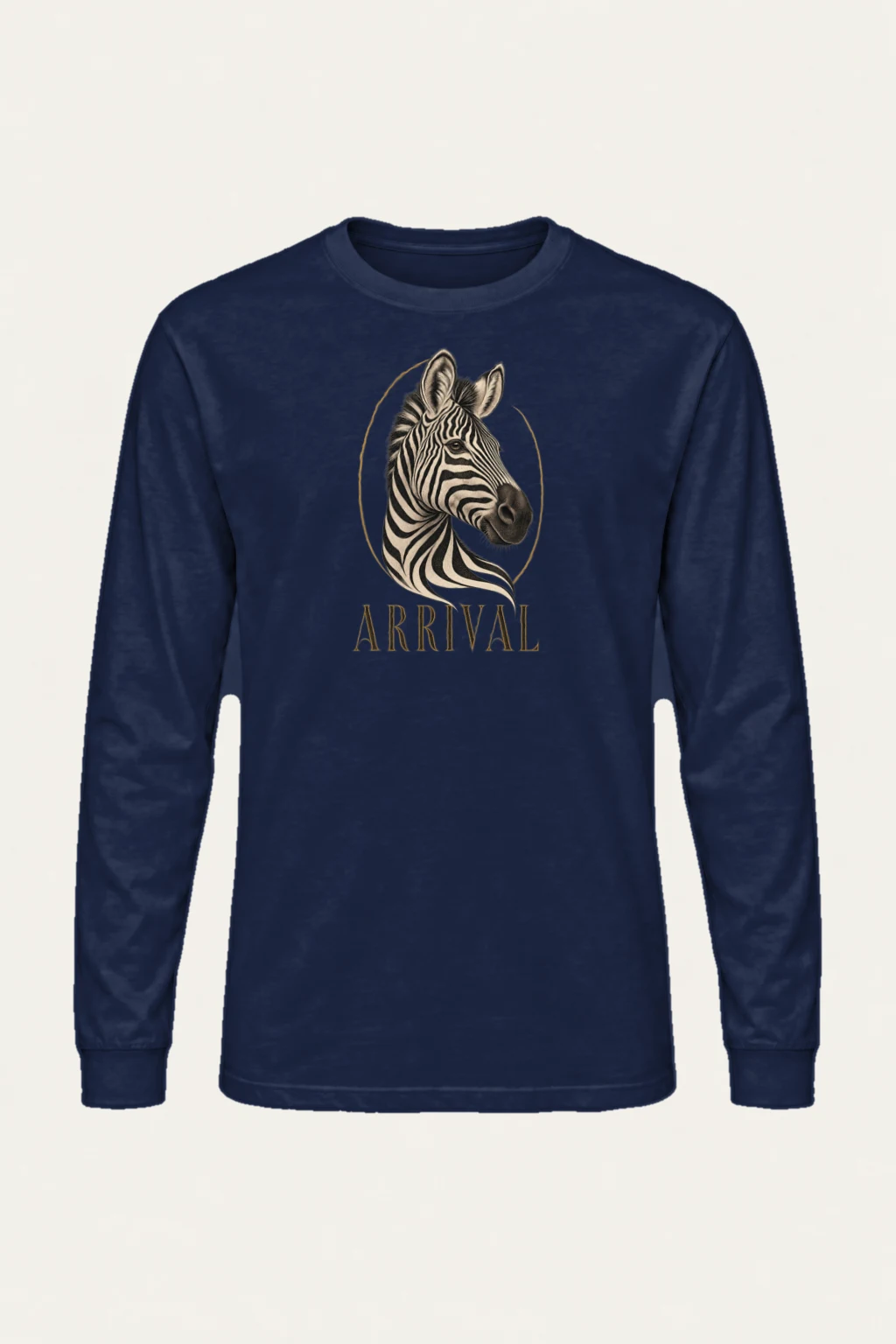 "Zebra Arrival" Unisex Longsleeve T-shirt | Gildan 2400