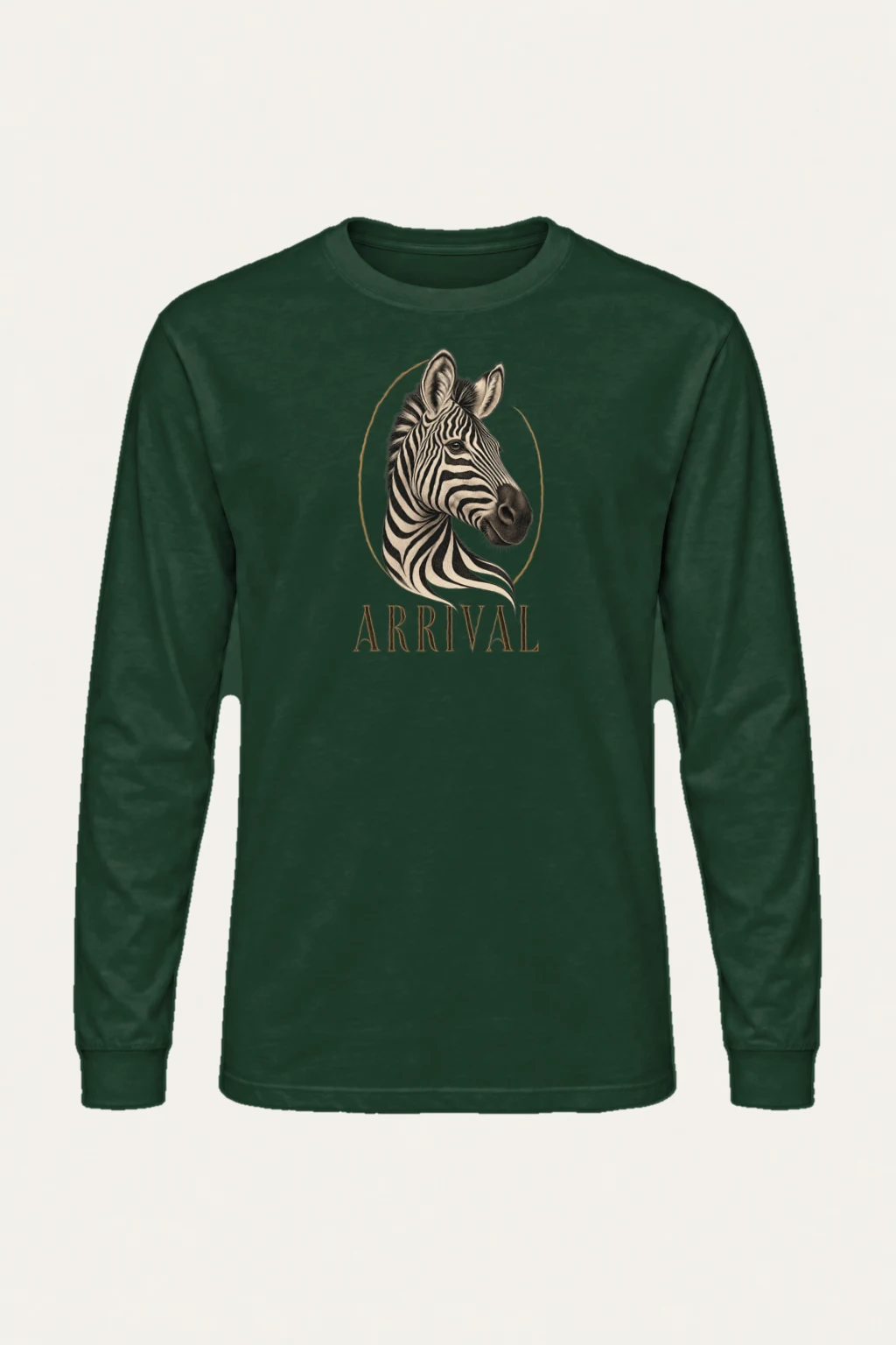 "Zebra Arrival" Unisex Longsleeve T-shirt | Gildan 2400