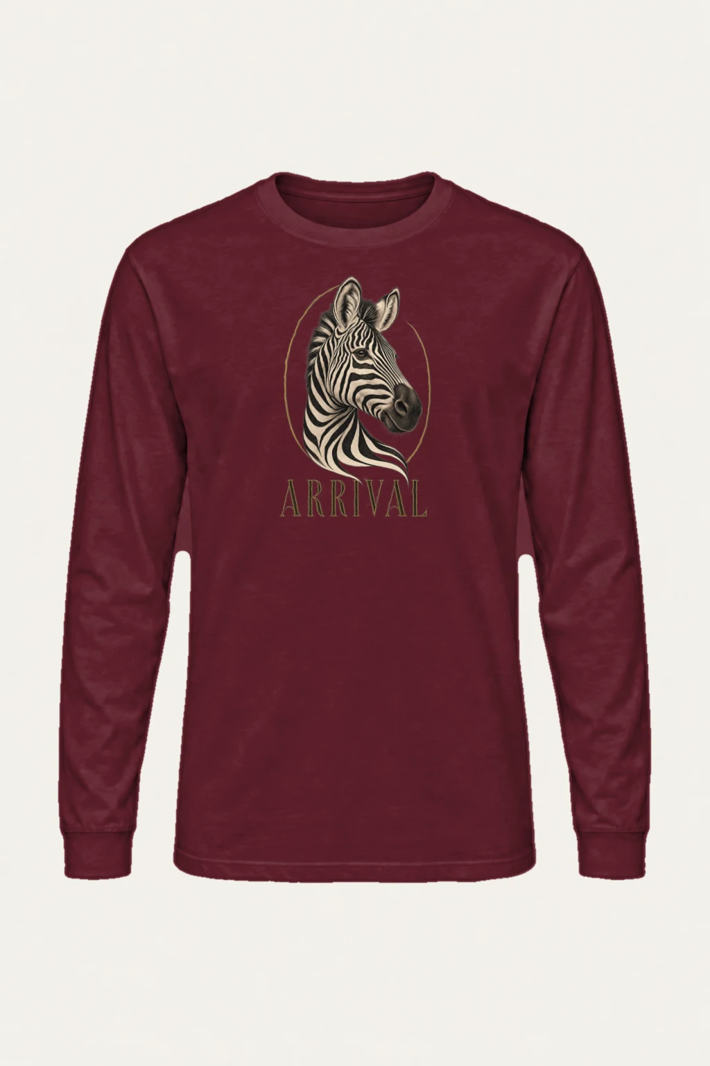 "Zebra Arrival" Unisex Longsleeve T-shirt | Gildan 2400