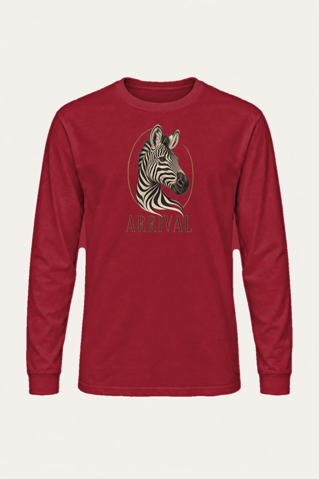 "Zebra Arrival" Unisex Longsleeve T-shirt | Gildan 2400