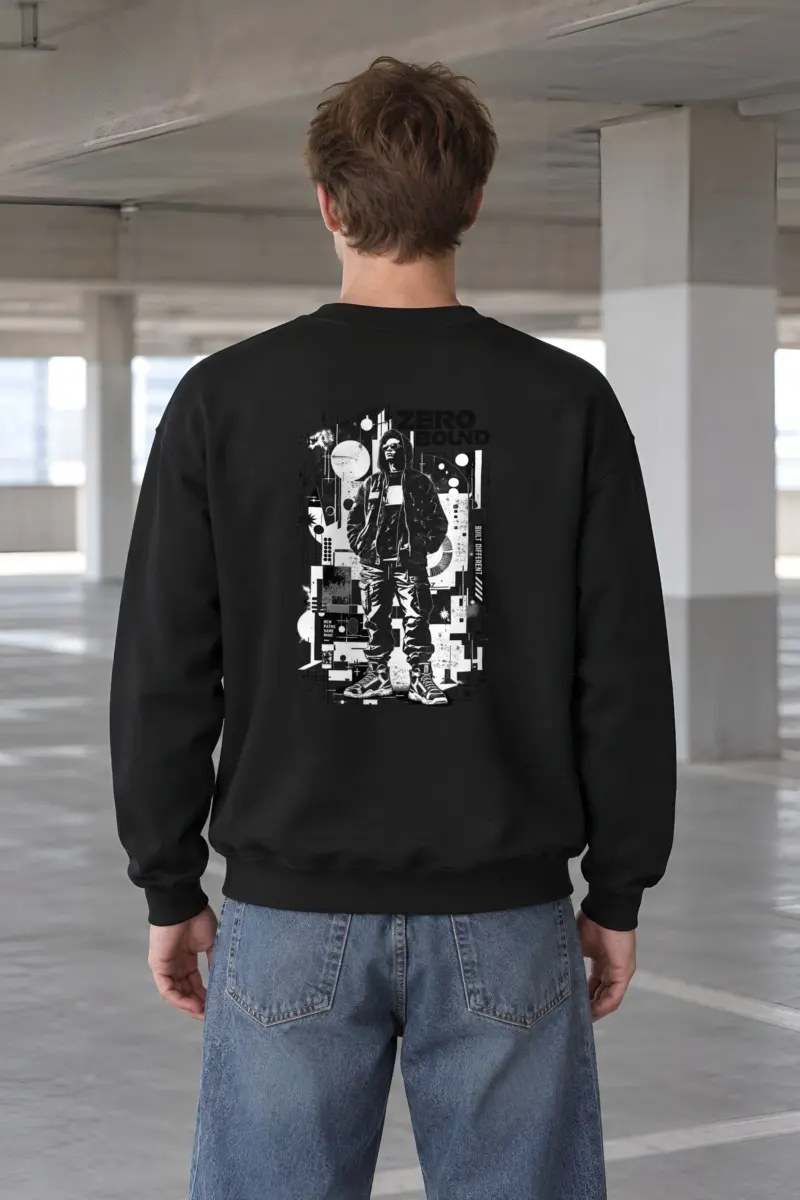 "Zero Bound" Heavy Blend Unisex Crewneck Sweatshirt