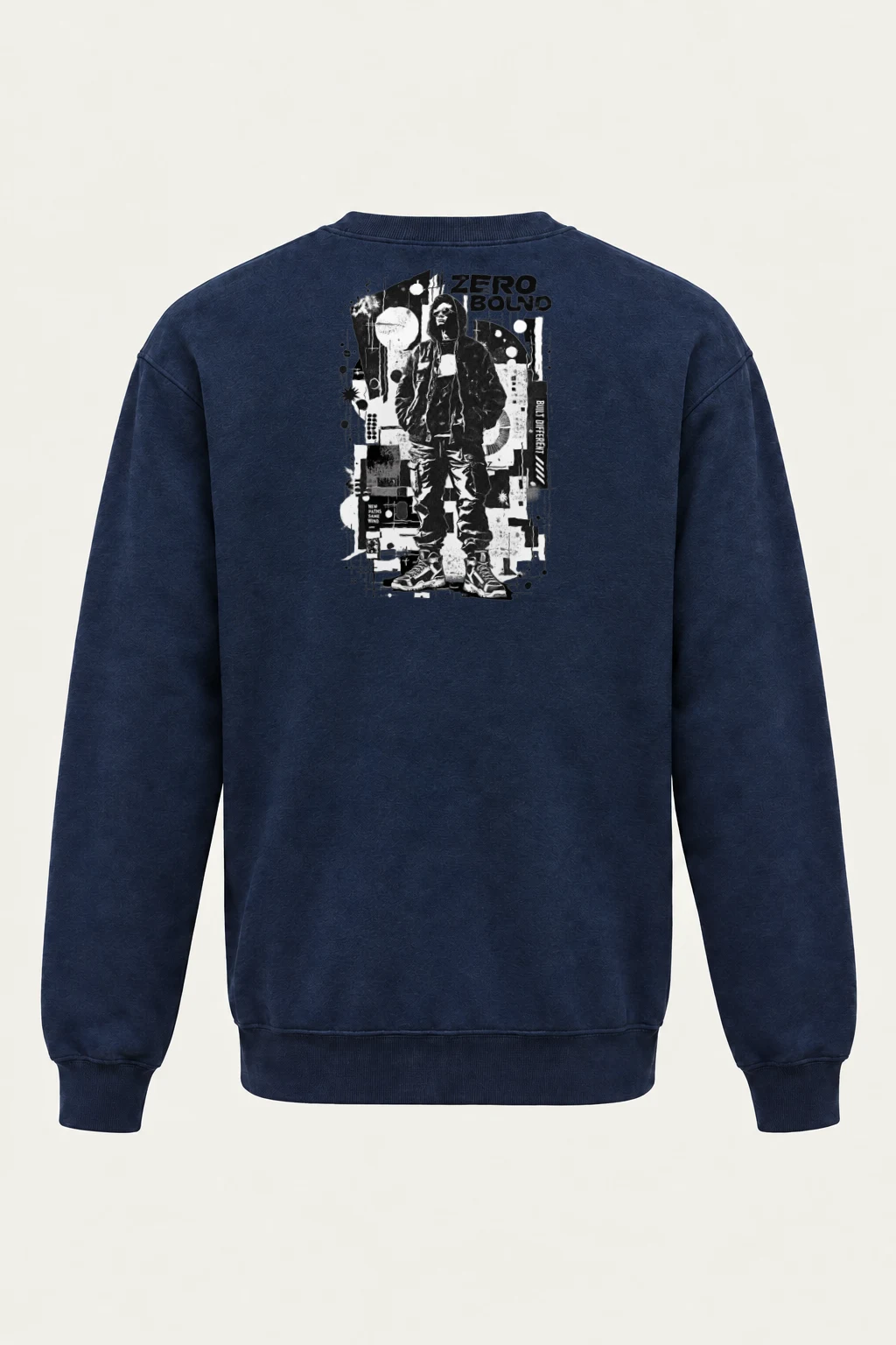 "Zero Bound" Heavy Blend Unisex Crewneck Sweatshirt | Gildan 18000