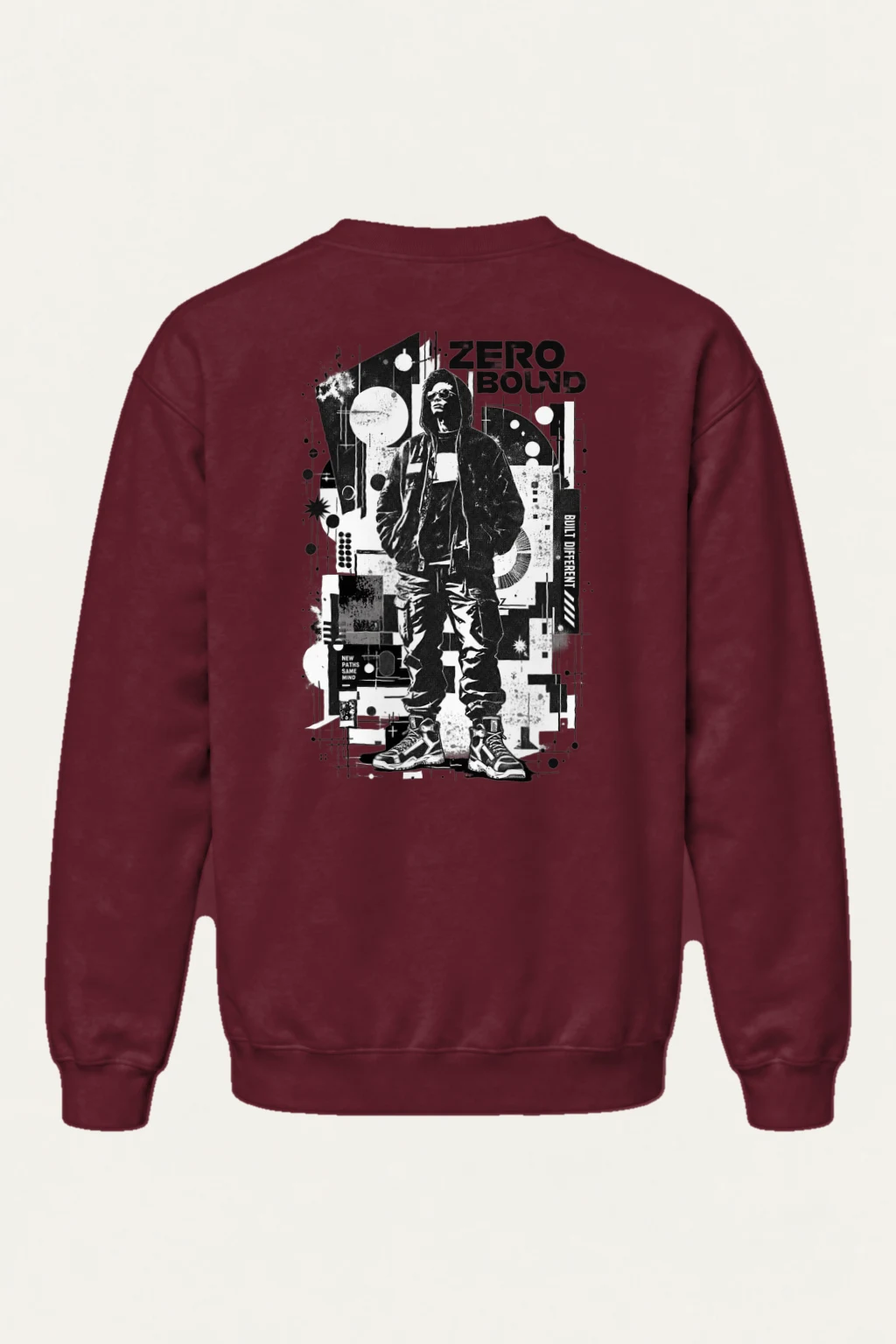 "Zero Bound" Heavy Blend Unisex Crewneck Sweatshirt | Gildan 18000