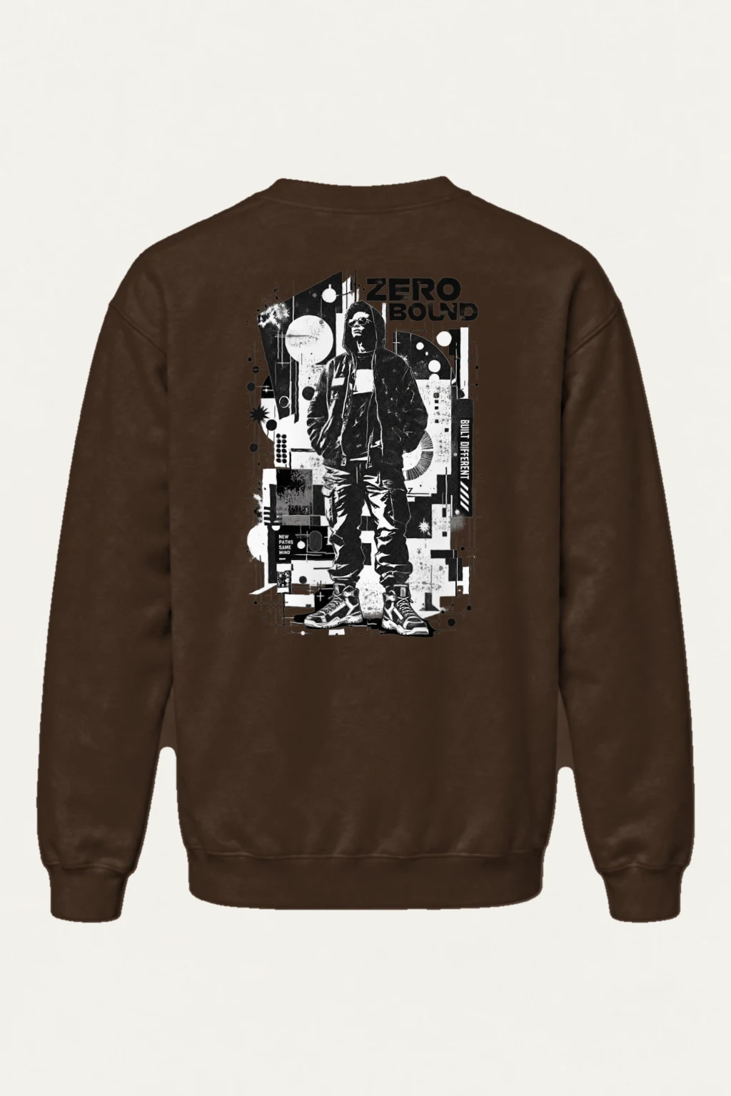 "Zero Bound" Heavy Blend Unisex Crewneck Sweatshirt | Gildan 18000