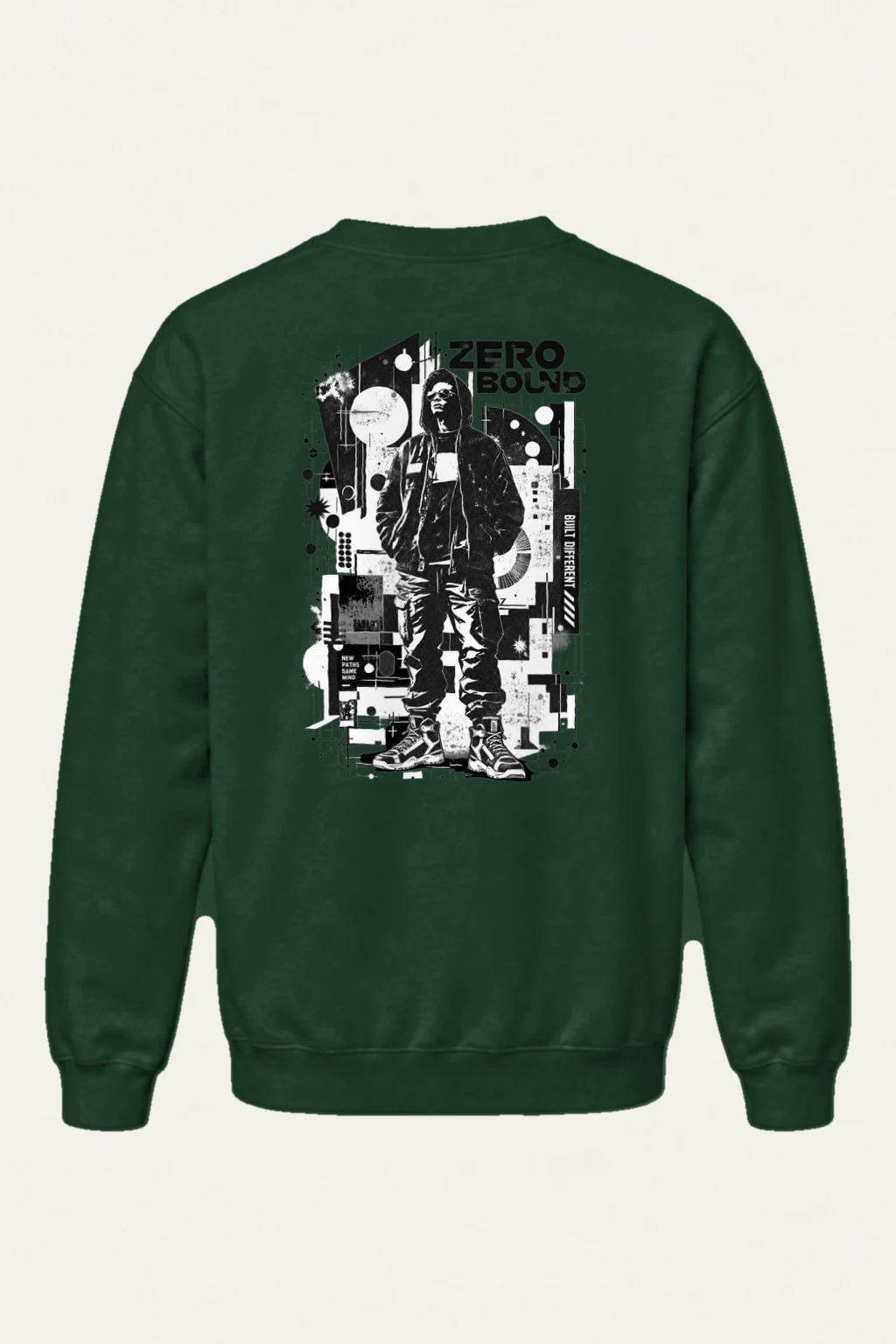 "Zero Bound" Heavy Blend Unisex Crewneck Sweatshirt | Gildan 18000