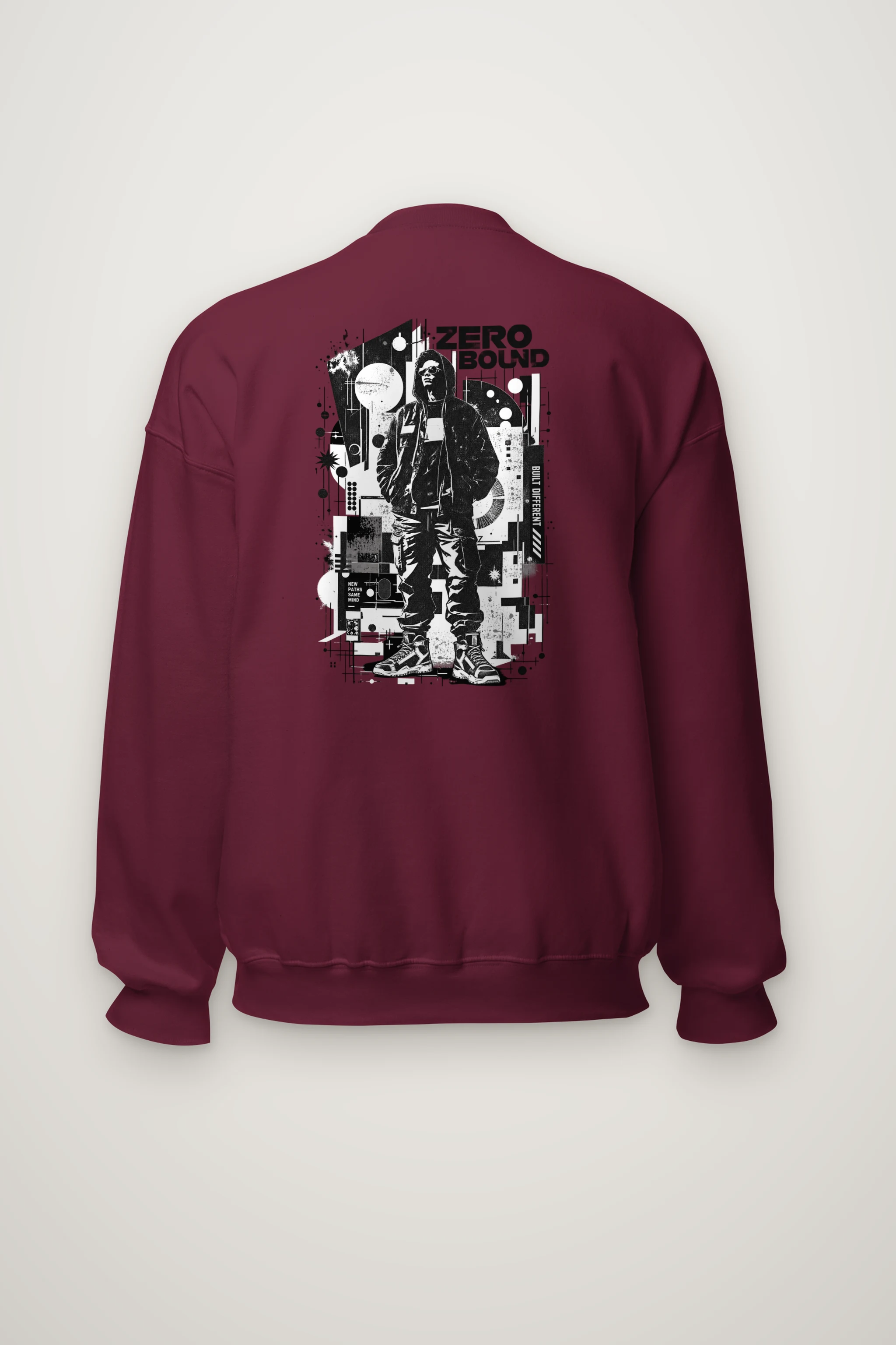 "Zero Bound" Heavy Blend Unisex Crewneck Sweatshirt