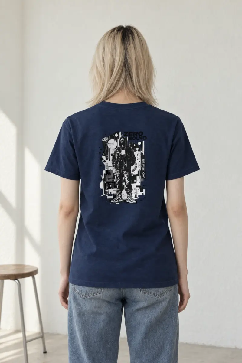 "Zero Bound" Heavyweight Unisex Crewneck T-shirt