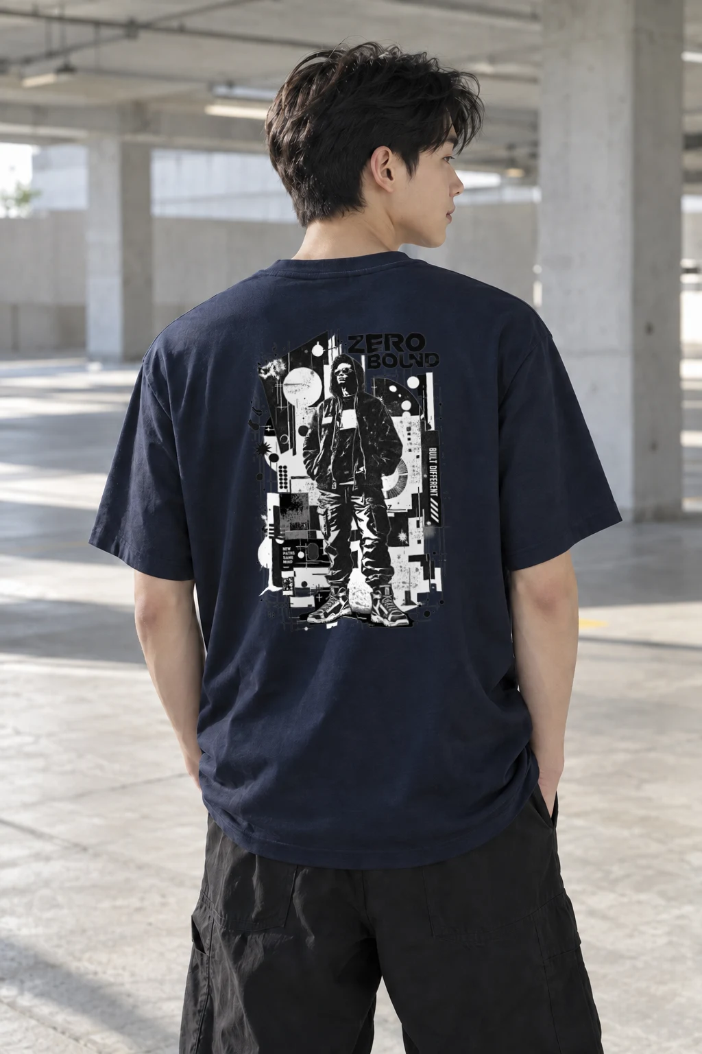 "Zero Bound" Heavyweight Unisex Crewneck T-shirt | Gildan 5000
