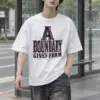 "A Boundary Gives Form" Men's Oversized Heavyweight Crewneck T-Shirt