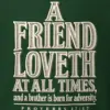 "A Friend Loveth" Heavyweight Unisex Crewneck T-shirt