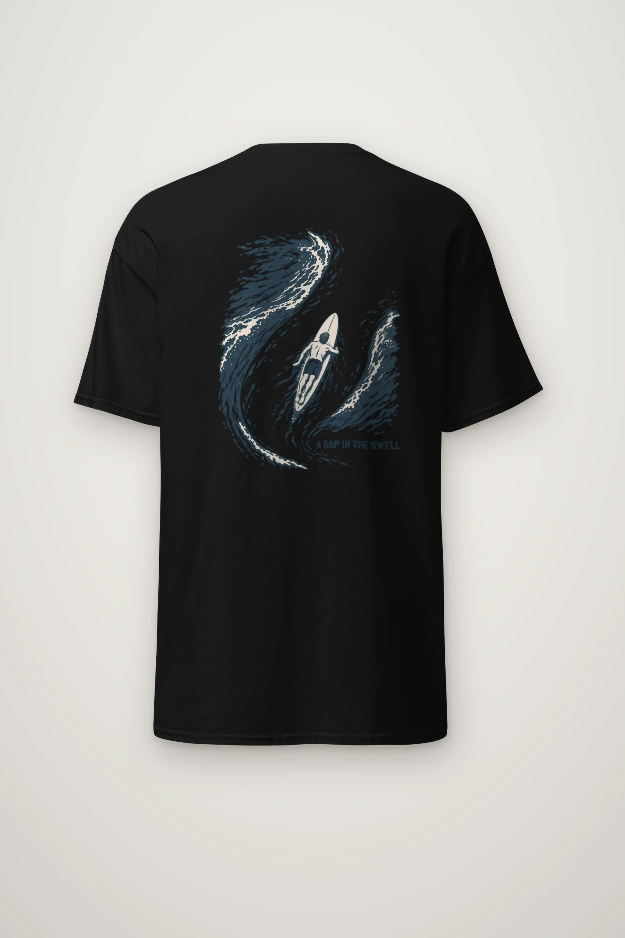 "A Gap in the Swell" Heavyweight Unisex Crewneck T-shirt