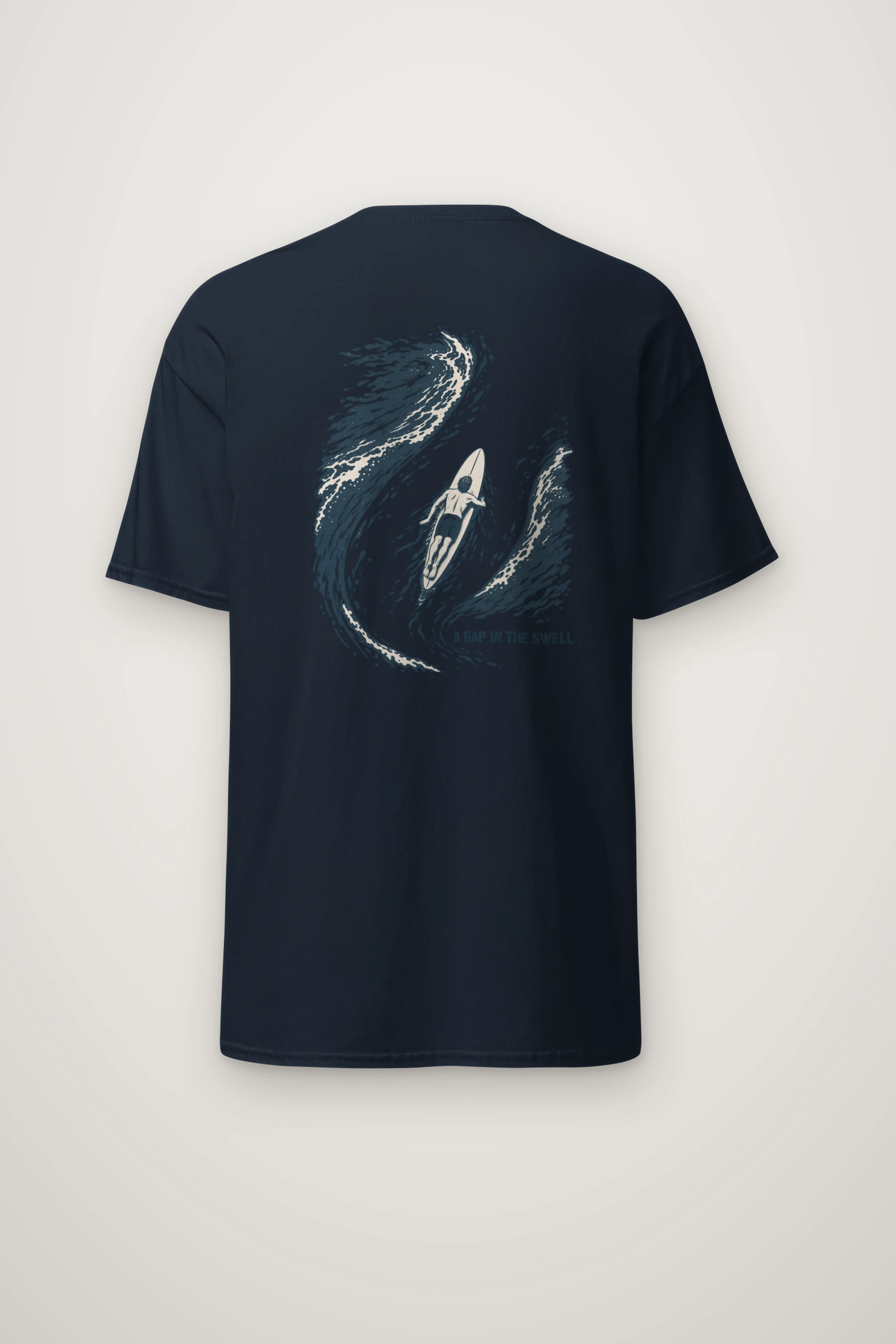 "A Gap in the Swell" Heavyweight Unisex Crewneck T-shirt