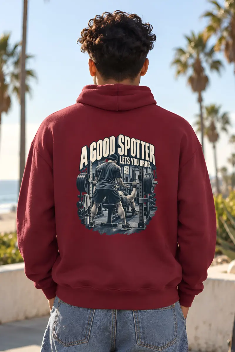 "A Good Spotter" Heavy Blend Unisex Pullover Hoodie