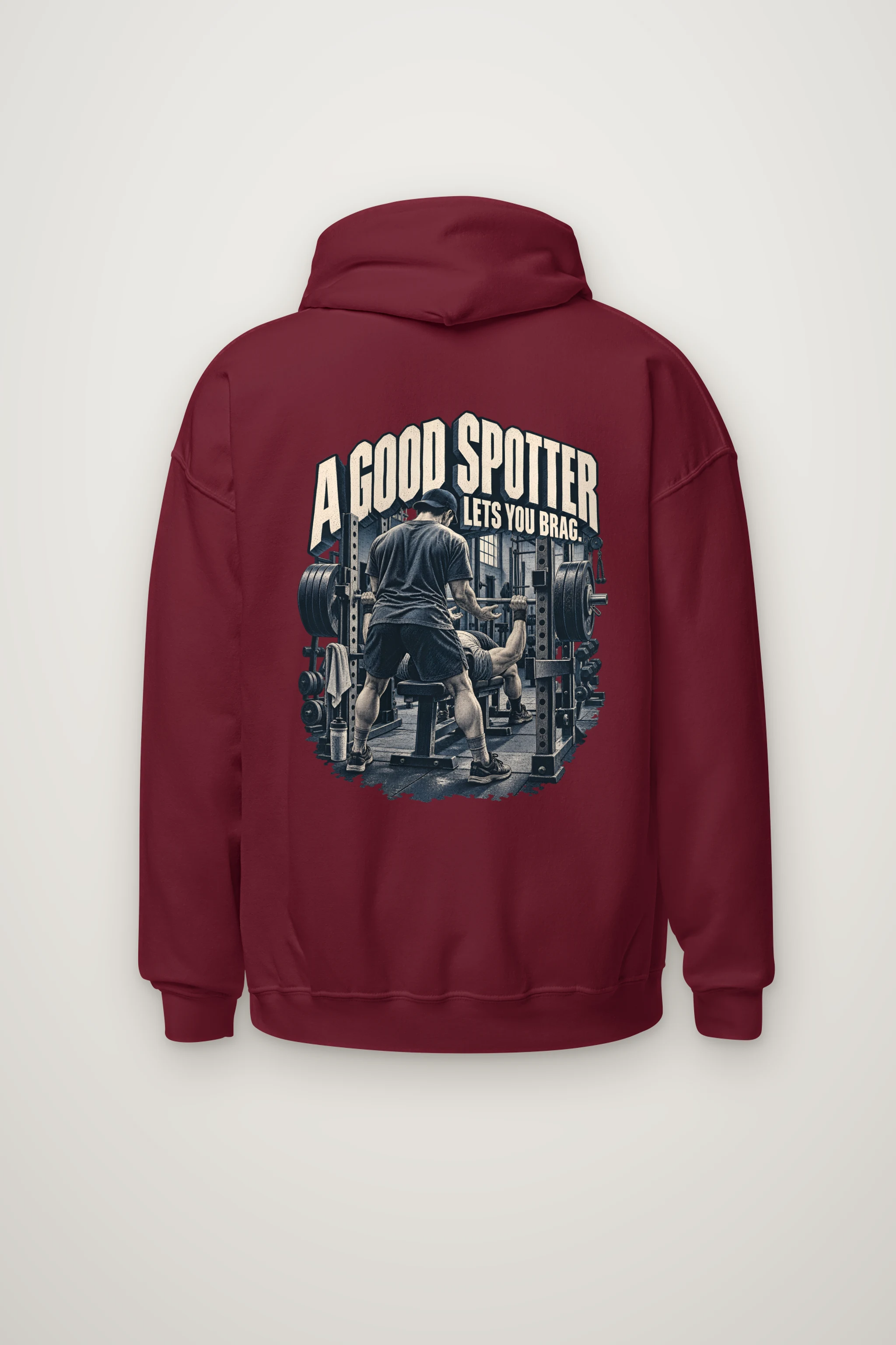 "A Good Spotter" Heavy Blend Unisex Pullover Hoodie