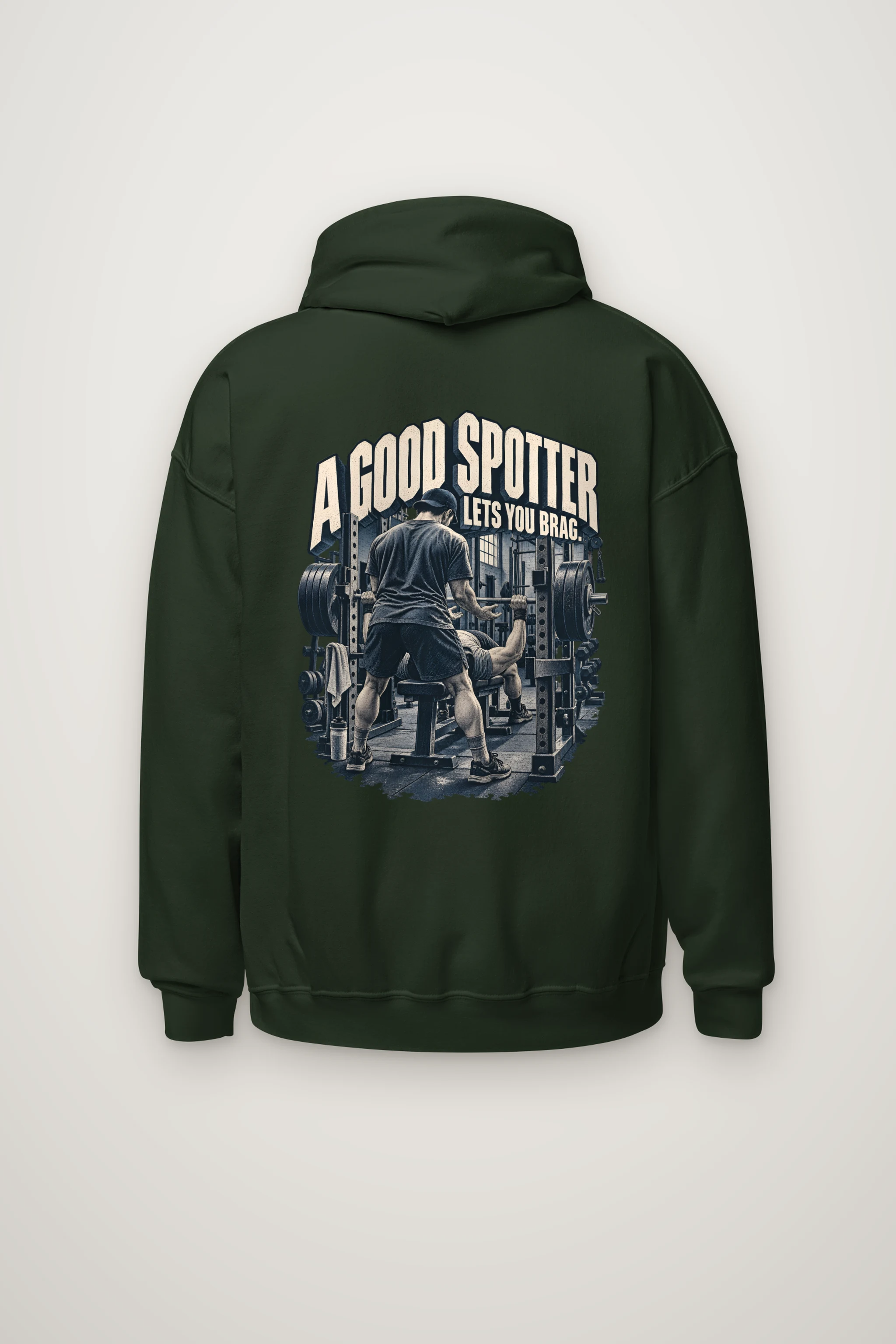 "A Good Spotter" Heavy Blend Unisex Pullover Hoodie