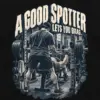 "A Good Spotter Lets You Brag" Unisex Longsleeve T-shirt