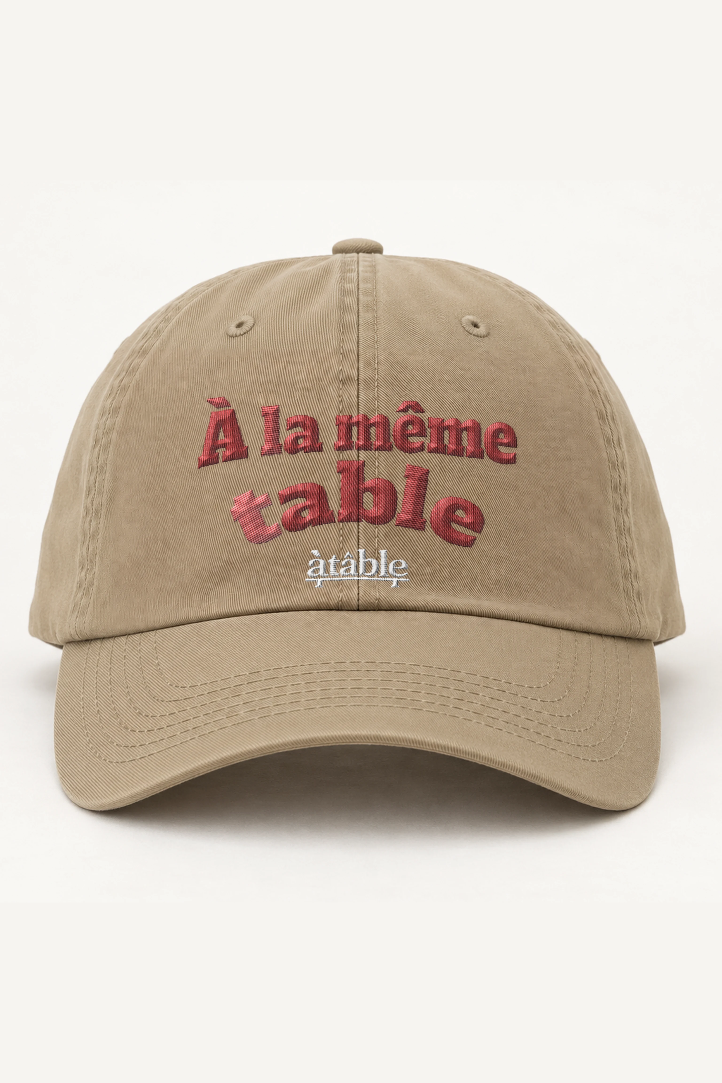 "À la même table" Classic Dad Hat · Embroidered