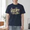 "A Light Past Midnight" Heavyweight Unisex Crewneck T-shirt
