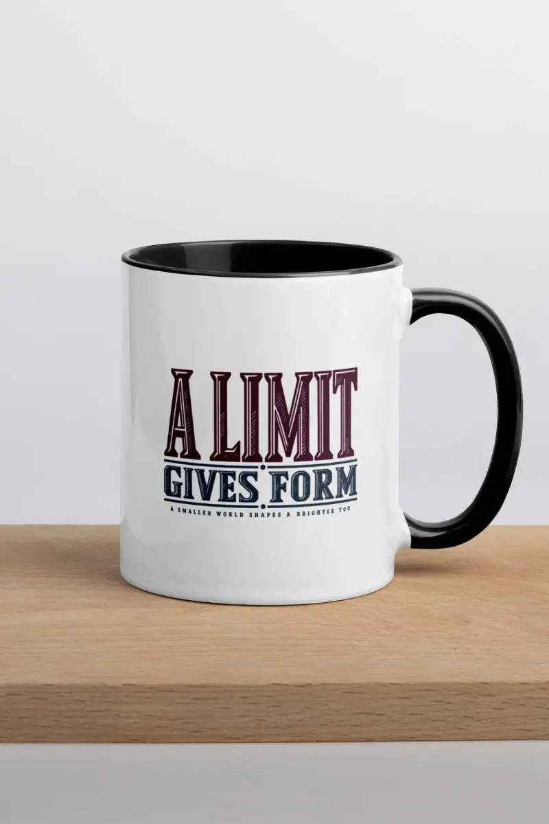 “A Limit Gives Form” 11oz Ceramic Mug