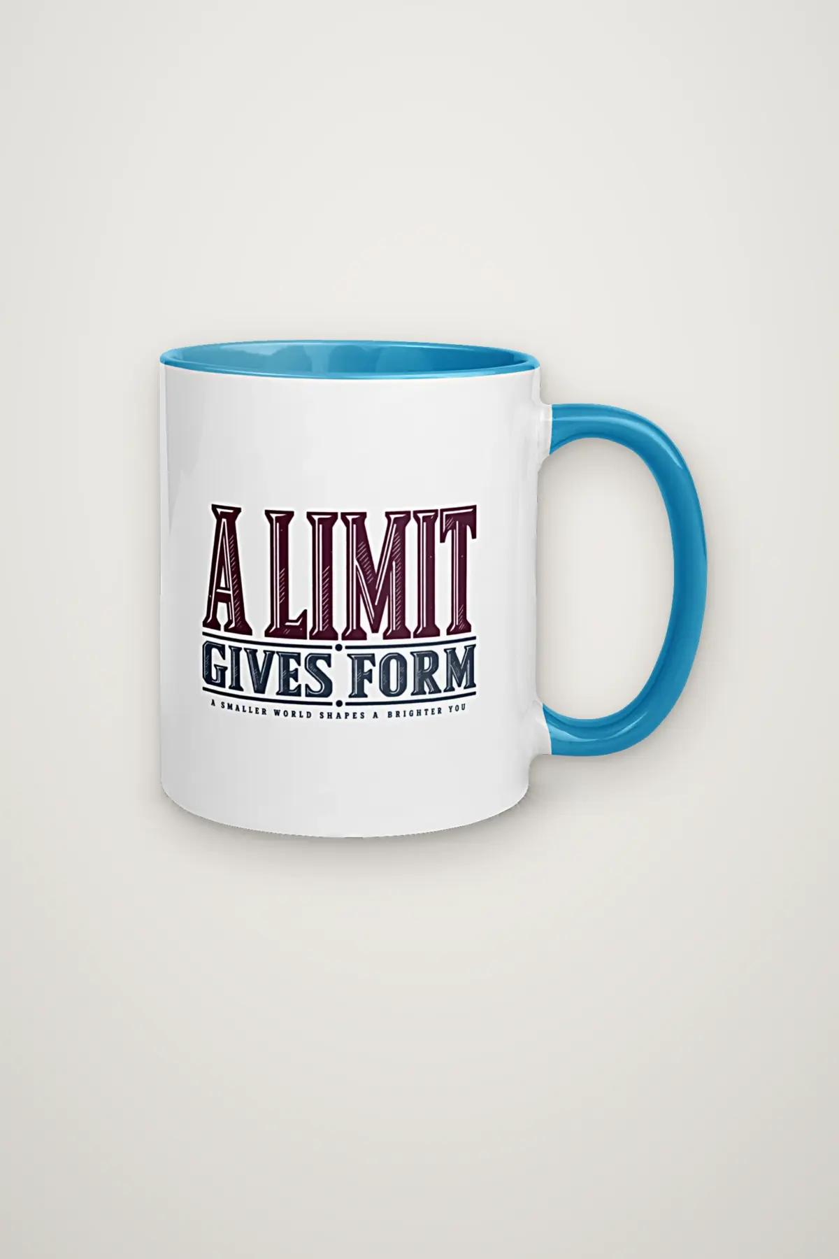"A Limit Gives Form" 11oz Ceramic Mug