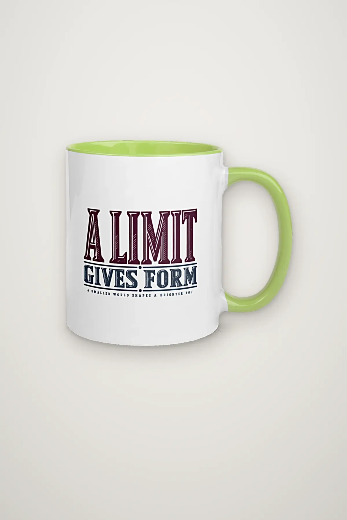 "A Limit Gives Form" 11oz Ceramic Mug
