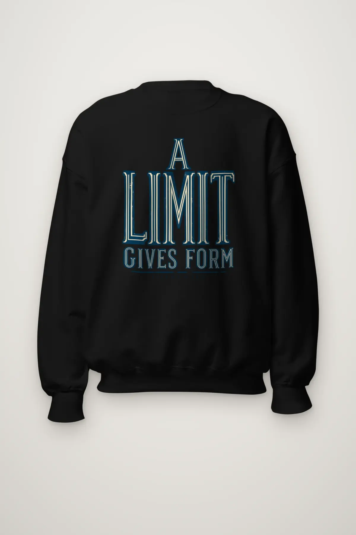 "A Limit Gives Form" Heavy Blend Unisex Crewneck Sweatshirt