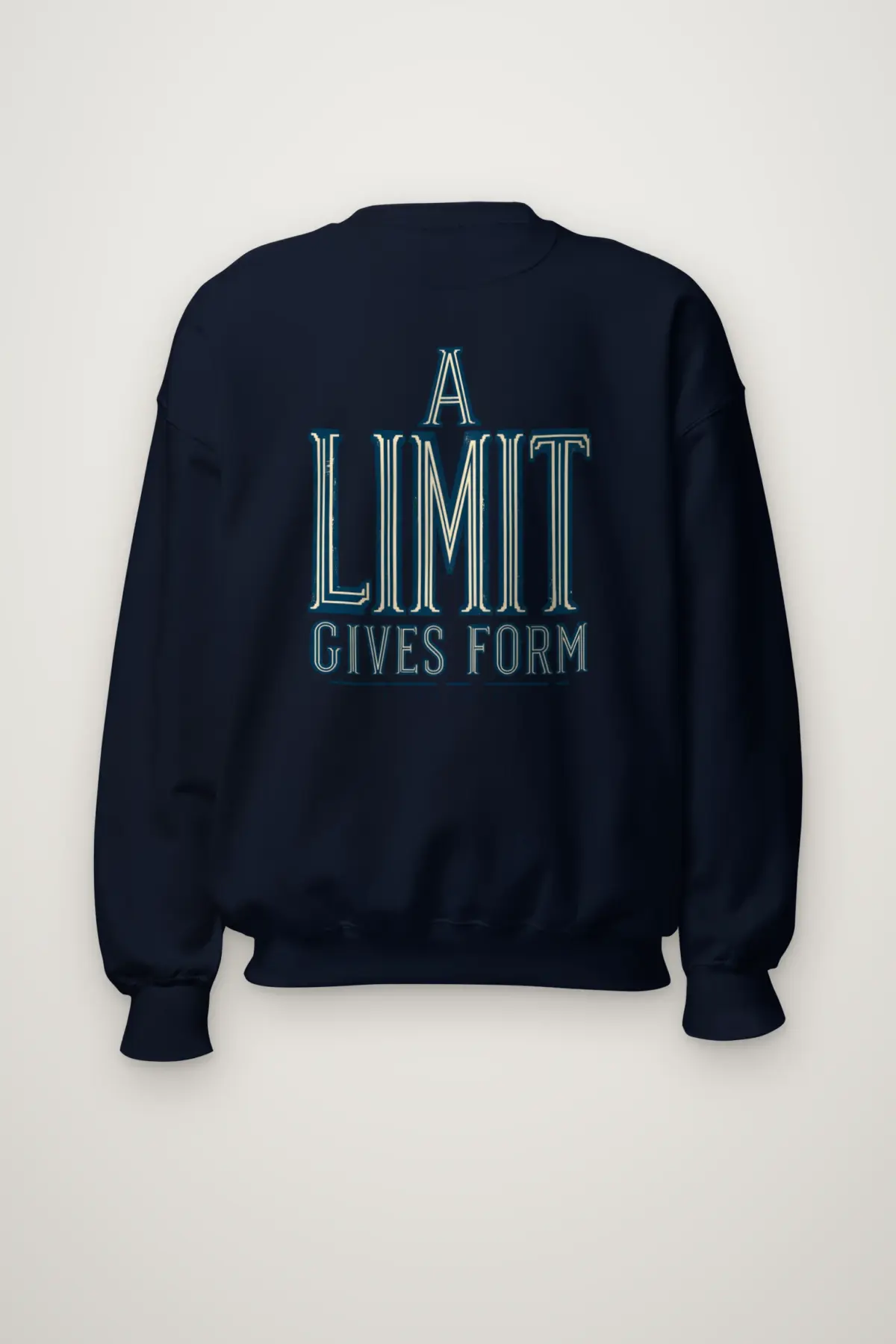 "A Limit Gives Form" Heavy Blend Unisex Crewneck Sweatshirt