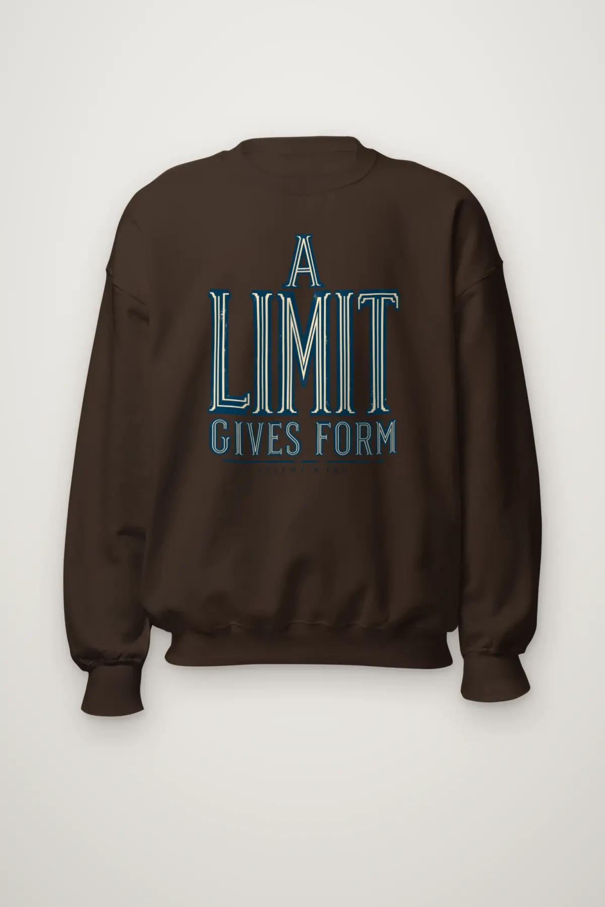 "A Limit Gives Form" Heavy Blend Unisex Crewneck Sweatshirt