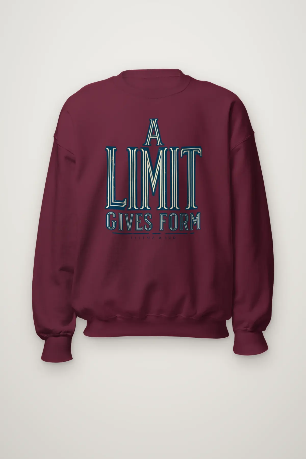 "A Limit Gives Form" Heavy Blend Unisex Crewneck Sweatshirt