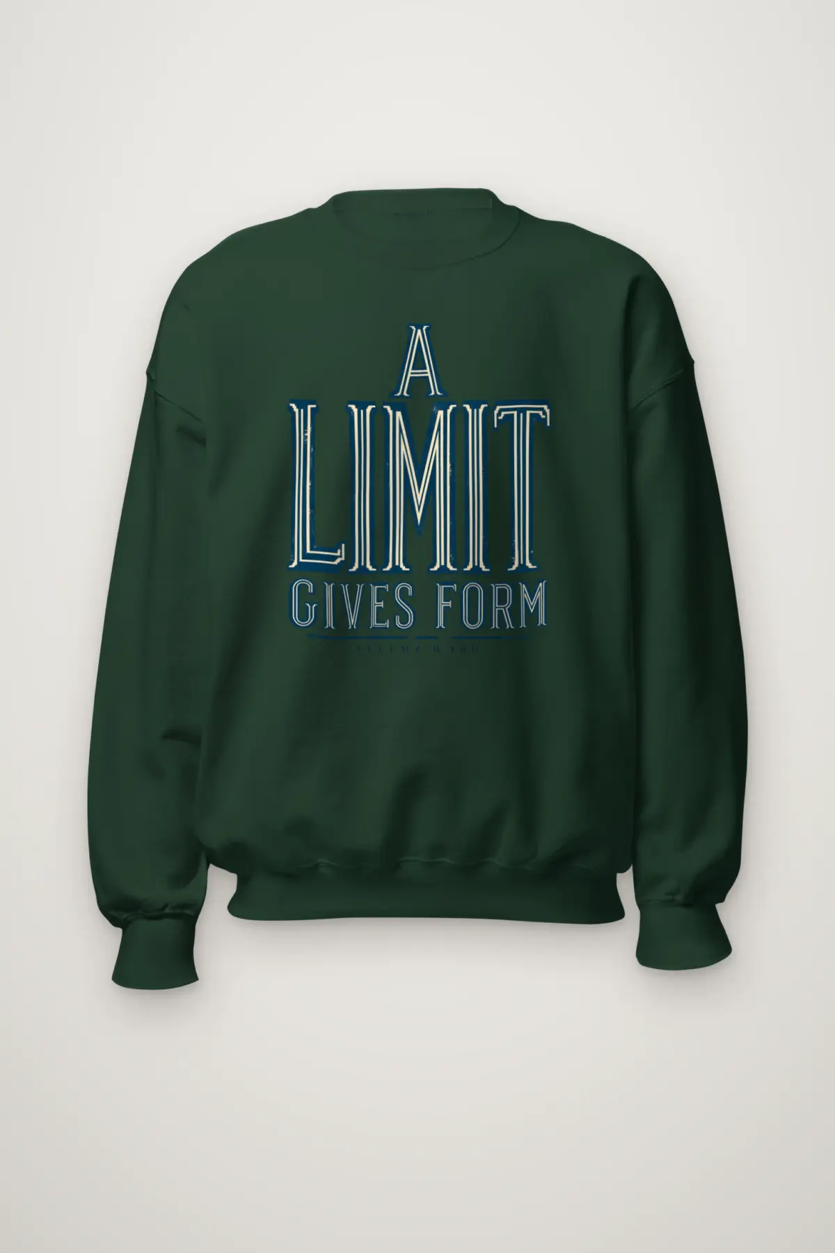 "A Limit Gives Form" Heavy Blend Unisex Crewneck Sweatshirt