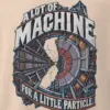 "A Lot of Machine" Men's Oversized Heavyweight Crewneck T-Shirt