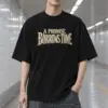 "A Promise Borrows Time" Men's Oversized Heavyweight Crewneck T-Shirt