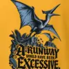 "A Runway Would Have Been Excessive" Heavyweight Unisex Crewneck T-shirt
