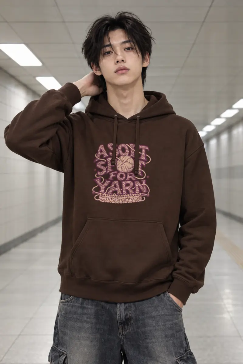 "A Soft Spot for Yarn" Heavy Blend Unisex Pullover Hoodie