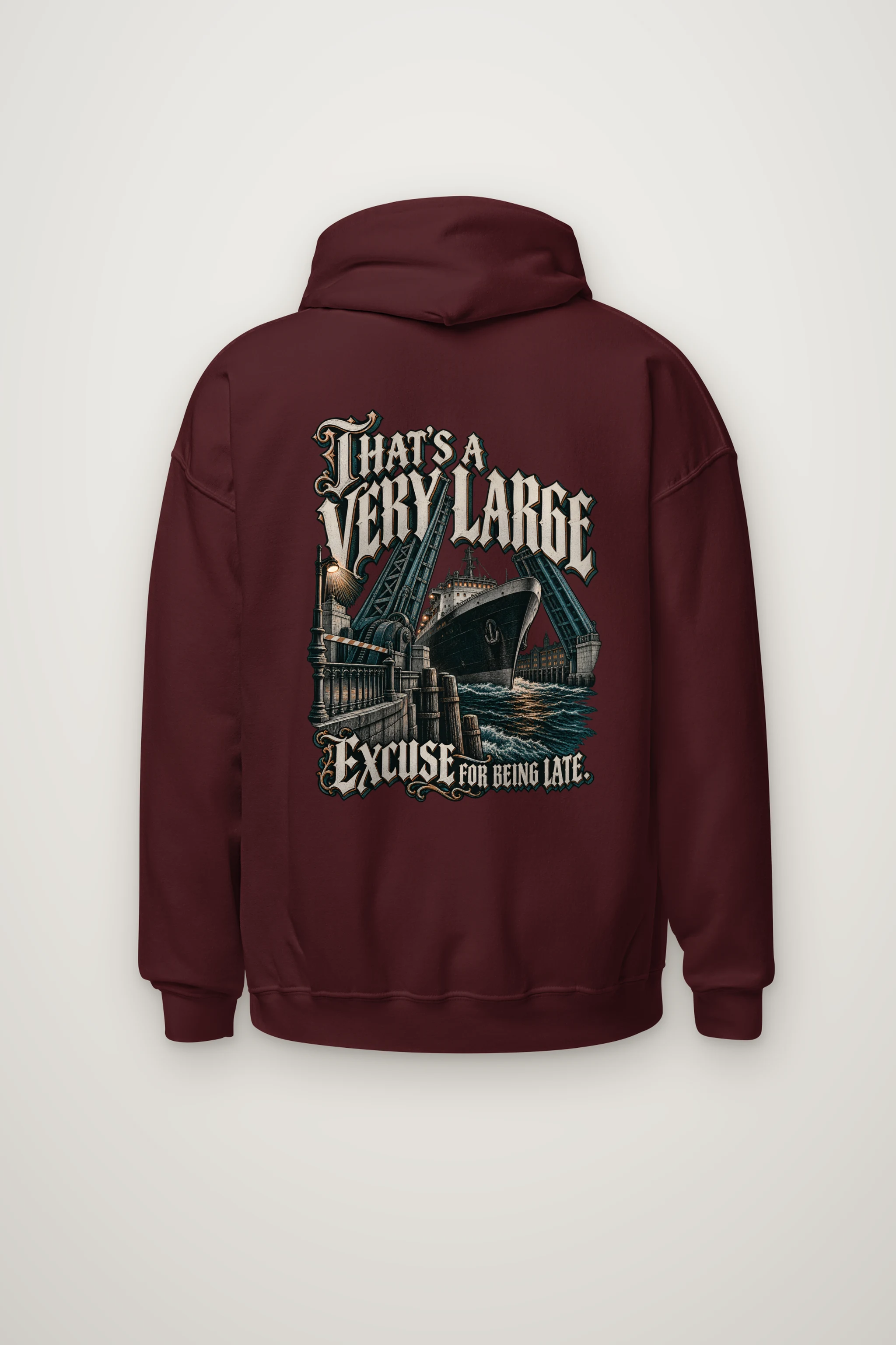 "A Very Large Excuse" Heavy Blend Unisex Pullover Hoodie