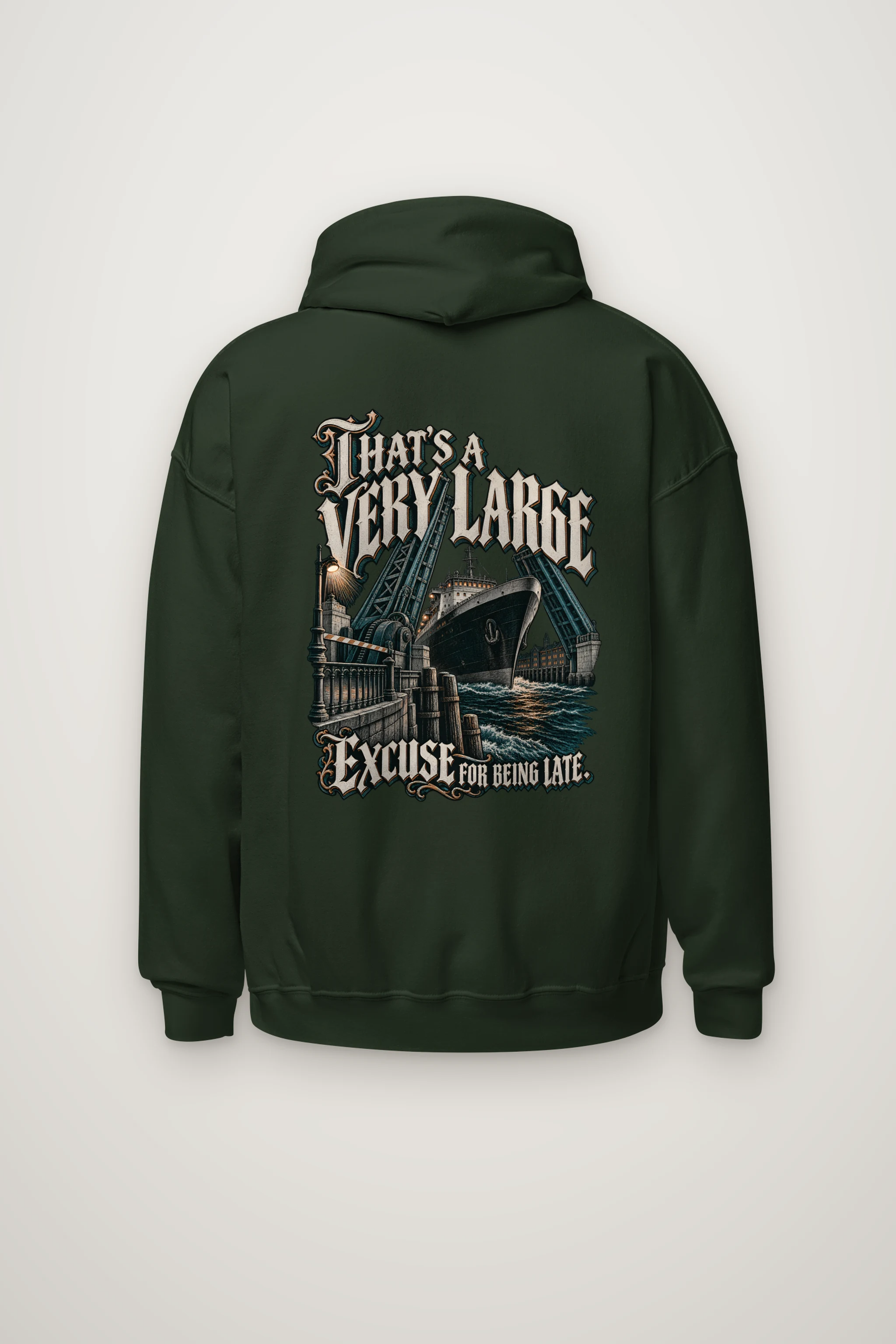 "A Very Large Excuse" Heavy Blend Unisex Pullover Hoodie
