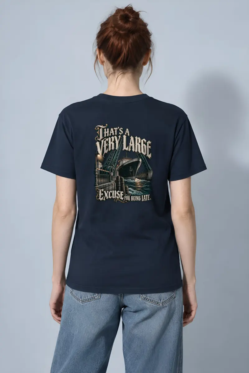 "A Very Large Excuse" Heavyweight Unisex Crewneck T-shirt