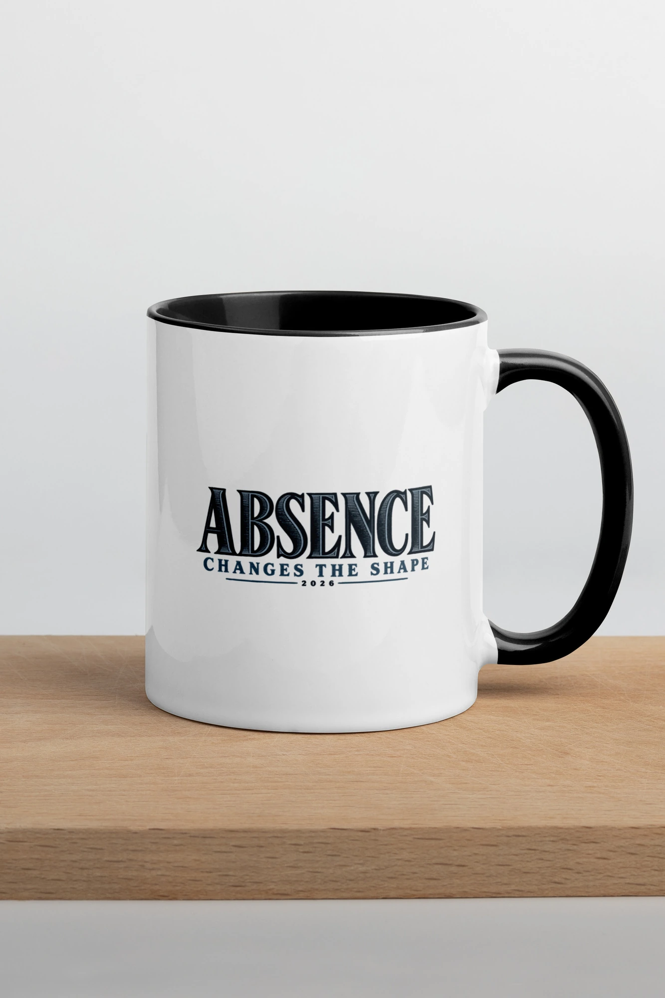"Absence Changes the Shape" 11oz Ceramic Mug
