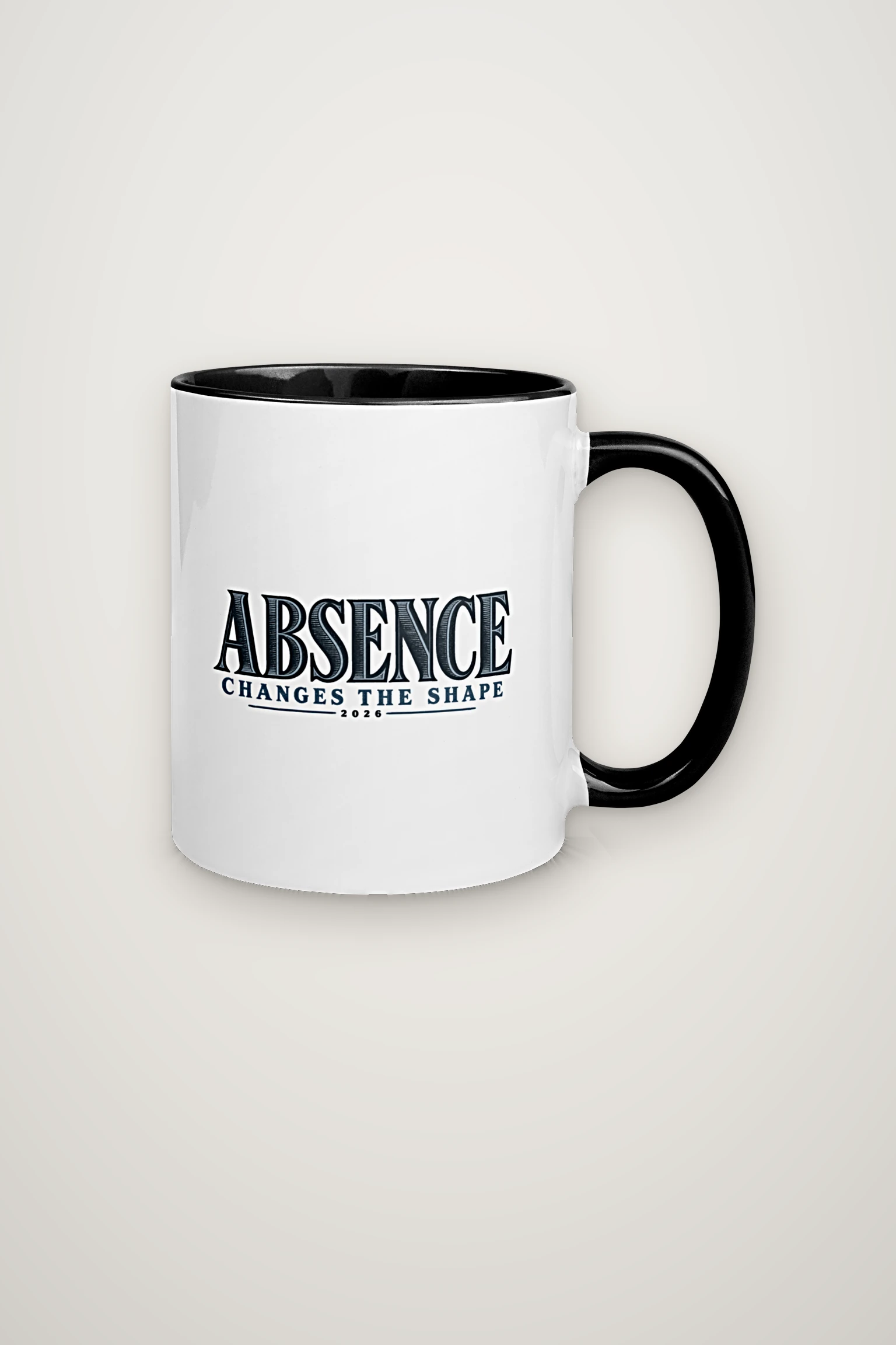 "Absence Changes the Shape" 11oz Ceramic Mug